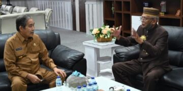 Achmad Faisal Andi Sapada dan Bupati Sidrap Jalin Kesepakatan
