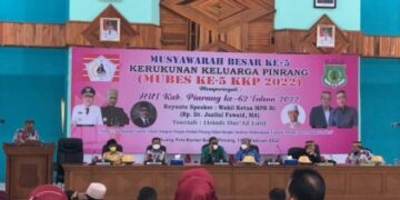 Hadiri Mubes KKP, Rektor Unhas Terpilih Minta Orang Pinrang Keluarkan Ilmunya Majukan Pinrang