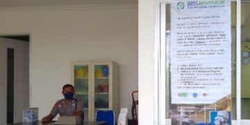 Cegah Covid-19, Kantor BPJS Kesehatan Cabang Parepare Disterilkan