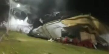 Angin Kencang di Sidrap, Rubuhkan Tenda Pengantin