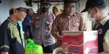 Warga Korban Kebakaran di Bungi Dapat Bantuan BPBD Pinrang