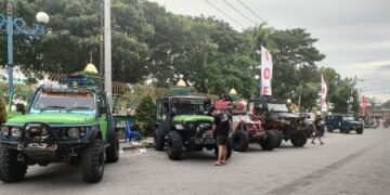 Ratusan Offroader Sulselbar Jajal Ekstremnya Bumi Nene Mallomo