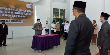 Lima Pejabat Baru Institut Teknologi Habibie Parepare Dilantik