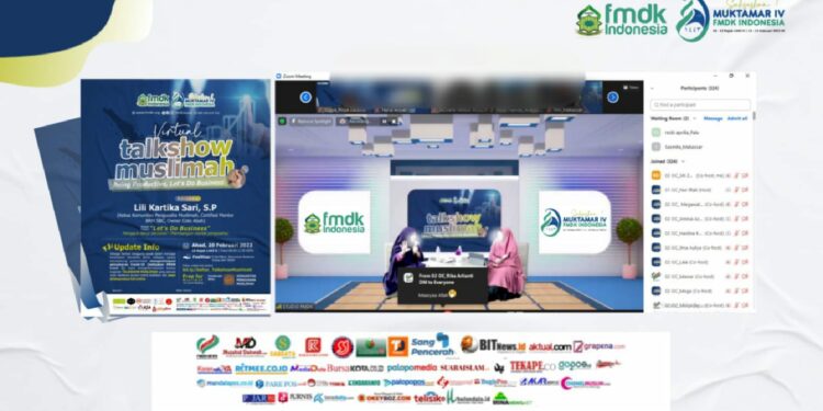 Semarak Muktamar IV dan Talk show Muslimah FMDKI Sukses Terlaksana