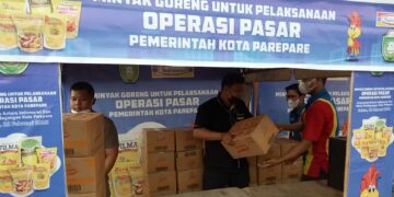 Disdag Parepare Intensif Lakukan Operasi Pasar Atasi Kelangkaan Minyak Goreng