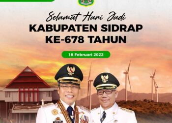 Wali Kota Parepare Sampaikan Selamat Hari Jadi Sidrap