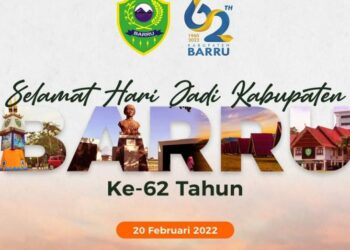 Wali Kota Parepare Ucapkan Selamat Hari Jadi ke-62 Barru