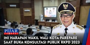 Ini Harapan Wakil Walikota Parepare Saat Buka Konsultasi Publik RKPD 2023