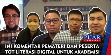 Ini Komentar Pemateri dan Peserta TOT Literasi Digital untuk Akademisi