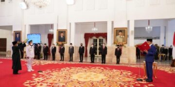 Presiden Jokowi Lantik Gubernur Termuda di Indonesia