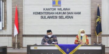 Kemenkumham Sulsel Harmonisasi Ranperda Tentang Retribusi PBG Luwu Utara