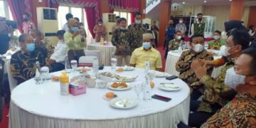Bupati, Wakil Bupati dan Ketua DPRD Sidrap Hadiri Silaturahmi Gubernur Sulsel