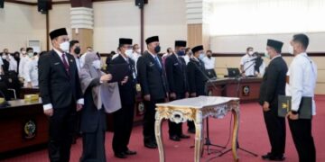6 Pejabat Hasil Lelang Jabatan Dilantik