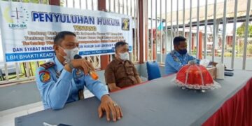 Wargabinaan Rutan Sinjai Ikuti Penyuluhan Hukum Tentang Bantuan Hukum Cuma-cuma