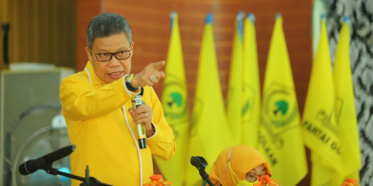 Ketua DPD I Golkar Sulsel Taufan Pawe Beri Target ke Golkar Parepare