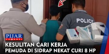 Kesulitan Cari Kerja, Pemuda di Sidrap Nekat Curi 8 HP