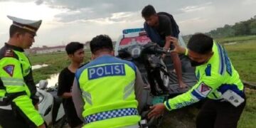 Giatkan Patroli, Polres Sidrap Bakal Tindak Tegas Aksi Balapan Liar