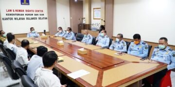 Pastikan Hak Pilih WBP, Kemenkumham Sulsel Rakor Bersama KPU