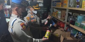 Operasi Cipkon di Pancarijang, Tim Gabungan Temukan Toko Jual Miras Tak Berizin