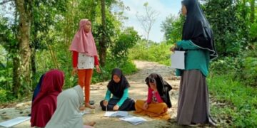 Cara Berbeda Mahasiswa KPM IAIN Parepare Tingkatkan Semangat Belajar Anak di Desa Karrang
