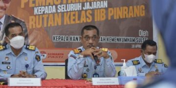 Agar Masyarakat Puas, Kakanwil Minta Rutan Pinrang Perkuat Inovasi Layanan Publik