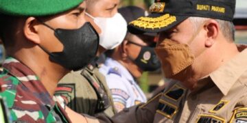 Bupati Irwan Irup Apel Pasukan Operasi Ketupat Polres Pinrang