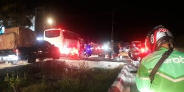 Warga Keluhkan Kemacetan Jalan Tanjung Bunga Makassar