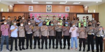 Amankan Idul Fitri 1443 H, Polres Sidrap Satukan Persepsi Lewat Lat Pra Ops Ketupat 2022