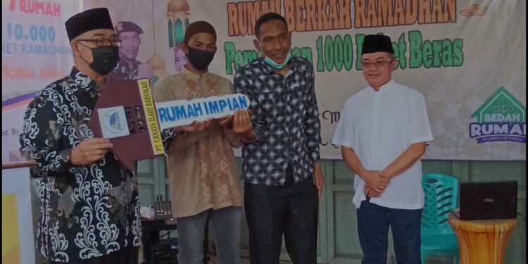 Tahun Ketiga, Anggota Apersi Sulsel Bahri Bali Sumbangkan Tujuh Unit Rumah