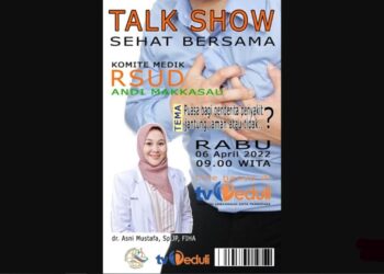 Yuk! Ikuti Talk Show Sehat Bersama Dokter Jantung RSUD Andi Makkasau Parepare