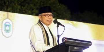 Masjid Terapung BJ Habibie Jadi Pusat Salat Idul Fitri 1443 H