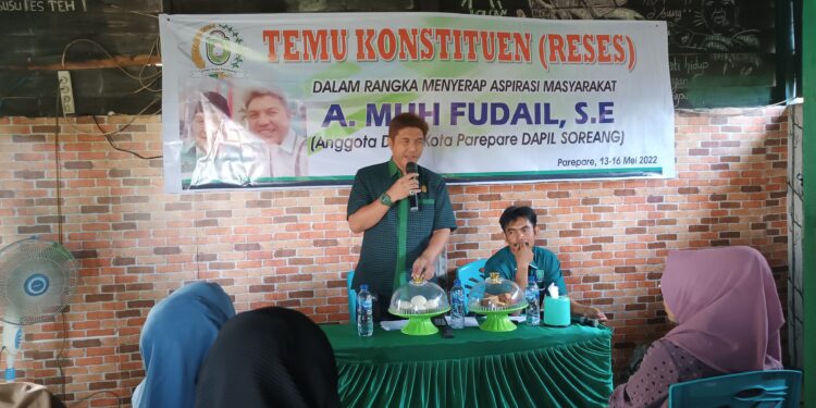 Legislator PKB Parepare Andi Fudail Temu Konstituen, Warga Sampaikan Aspirasi Perbaikan Lorong, Drainase Hingga Bantuan Alat Usaha