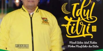 Ucapan Idul Fitri Muhammad Yusuf MR, WaSek Bidang Organisasi DPD I Partai Golkar Sulsel