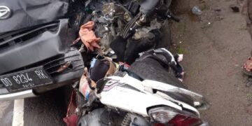 Lakalantas di Poros Pinrang-Polman, Dua Pengendara Meninggal