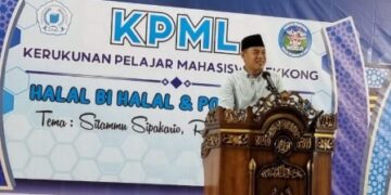 Hadiri Halal Bihalal dan Porseni di Desa Lekkong, Mitra Fakhruddin Apresiasi KPML