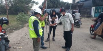 Pengerjaan Ruas Pinrang – Rappang Masuki Tahap Penghamparan Lapis Pondasi dan Uji Mutu