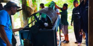 KTH Buana 3 Barru Dilatih Membuat Pupuk Kompos