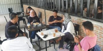 Bawaslu Sidrap Ngobrol Tahapan Pemilu Bareng Jurnalis