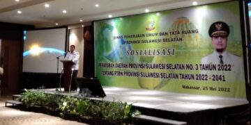 Dinas PUTR Sulsel Sosialisasikan Perda Tentang RT/RW