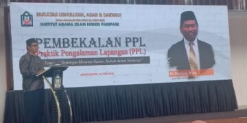 Di Acara Pembekalan PPL FUAD IAIN Parepare, Rektor Sebut Konsep PPL Saat Ini Berubah