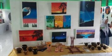 Gelar Penamatan, SMA Negeri 4 Takalar Juga Pamerkan Karya Seni Siswa dan Siswi