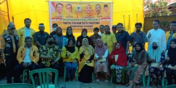 Hadiri Muslur Partai Golkar di Lompoe, Erna Rasyid Taufan Minta Kader Bekerja Tanpa Pamrih
