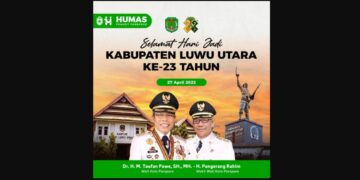 Wali Kota Parepare Ucapkan Selamat Hari Jadi Luwu Utara