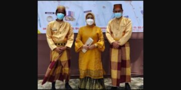 Kompak, Jajaran BKPSDMD Parepare Berpakaian Adat Bugis di Peringatan HUT Parepare