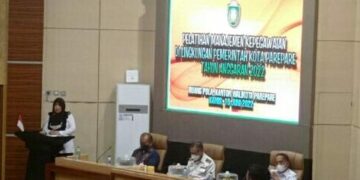 BKPSDMD Parepare Gelar Pelatihan Manajemen Kepegawaian