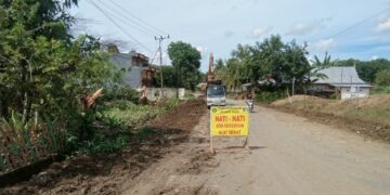 Jalan Provinsi Salaonro – Ulugalung di Wajo Mulai Pengerjaan Fisik, Pagu Rp 27,9 M 
