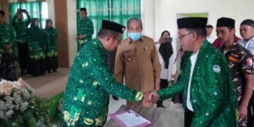 Hadiri Pelantikan Pergunu, Bupati Sidrap Harap Pergunu Cetak Generasi Beradab