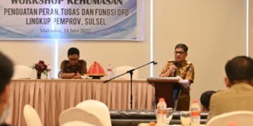 Tingkatkan Kompetensi Humas Pemerintah, Diskominfo-SP Sulsel Gelar Workshop