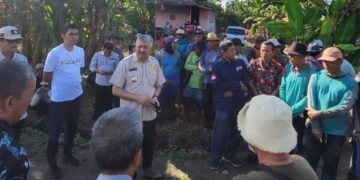 Bersama Kelompok Tani, Bupati Pinrang Gerdal Hama Tikus