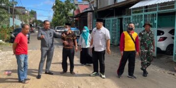 Warga Pangkajene Tanam Pohon Pisang di Jalan, Andi Sugiarno Bahri Turun Tangan